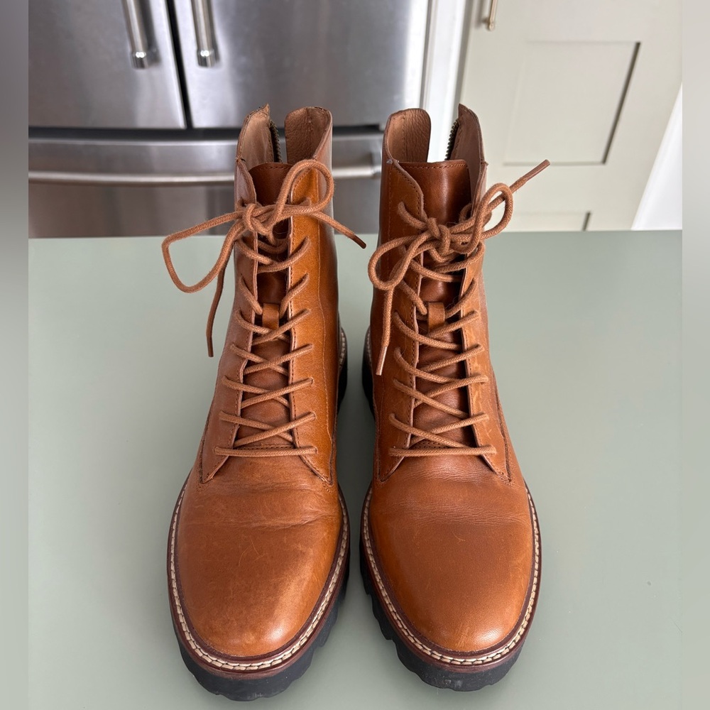 Madewell The Citywalk Lugsole Lace Up Boot